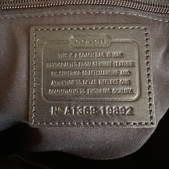 Coach Legacy Leather Rory NS Satchel 19892 Black MSRP $398 - Picture 8 of 9